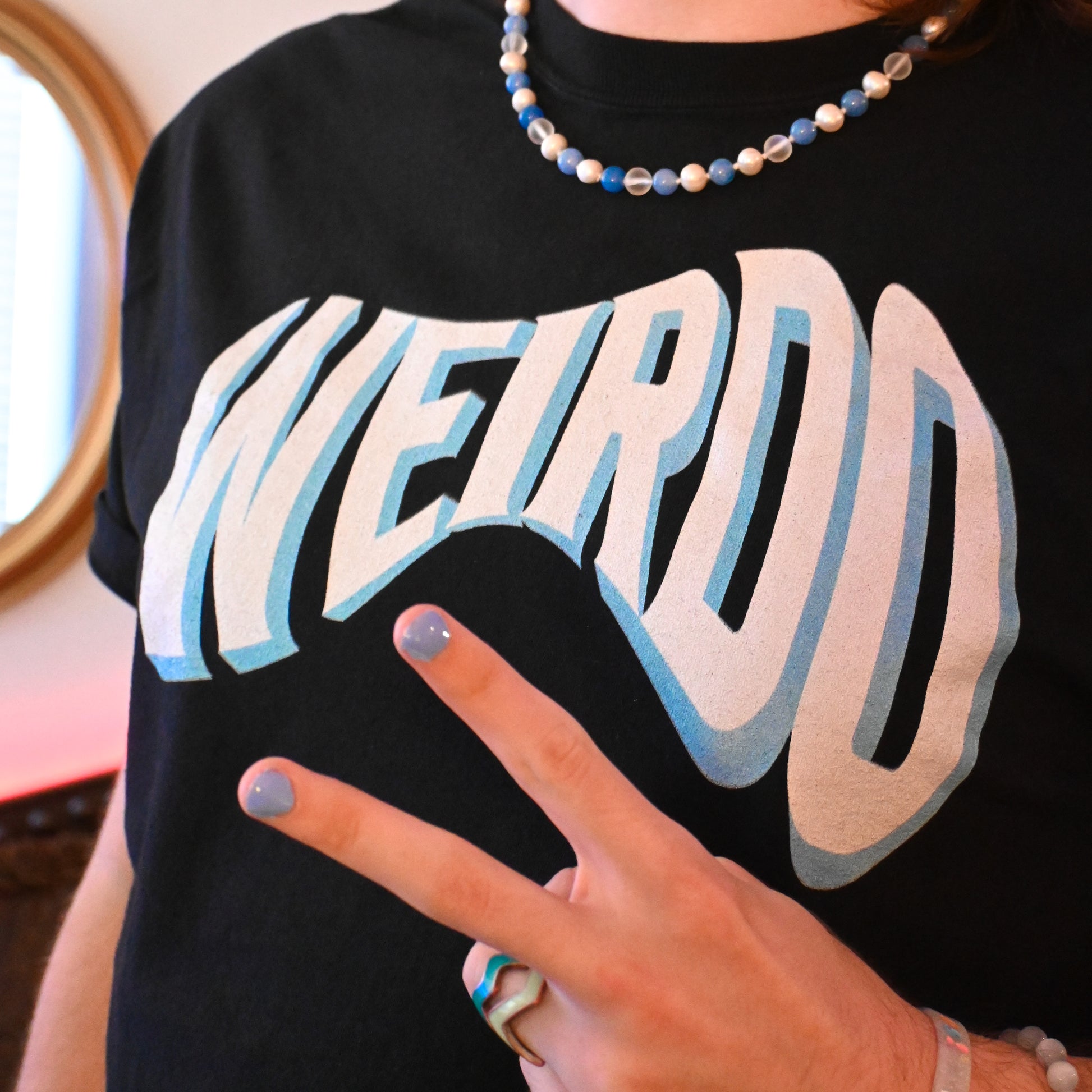 Weirdo Tee - Black | B.Different Clothing S